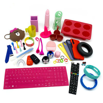 Prodotti di gomma di silicone stampata su misura per applicazioni alimentari e mediche