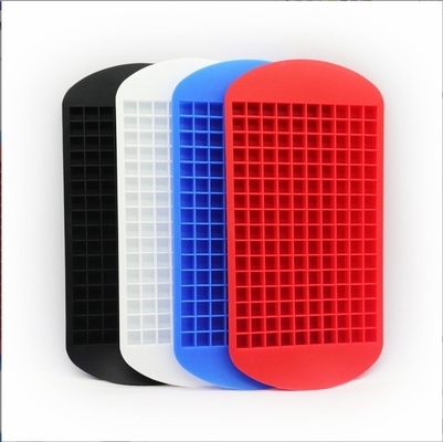 Grado alimentare Mini 160 griglie Quadratura Ice Cube Stampo per whisky Silicone Ice Cream Strumenti