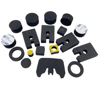 Servizio di lavorazione dello stampaggio autoadesivo personalizzato con supporto EVA feltro di gomma piedi paraurti