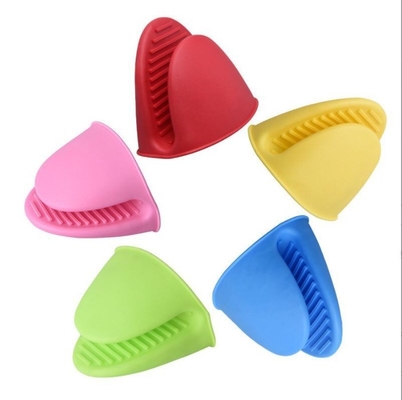 Forno di silicone di grado alimentare Mitt Mini portapotti resistente al calore per accessori da cucina da forno