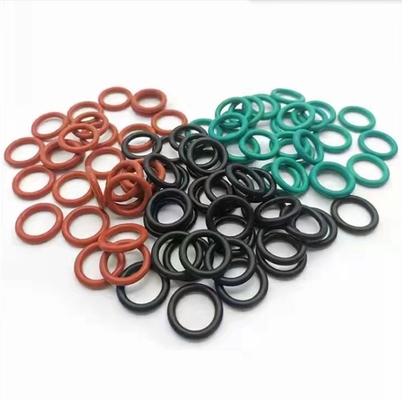 CR FPM ad alta precisione FFKM HNBR NBR FKM Silicone EPDM Rubber O-Ring Seals per lo stampaggio