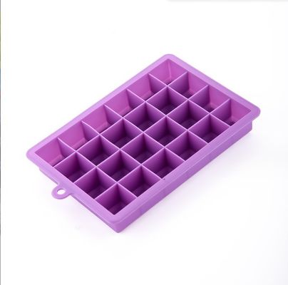 Tastiera per cubetti di ghiaccio in silicone di qualità alimentare con coperchi 15 cavità e 24 cavità