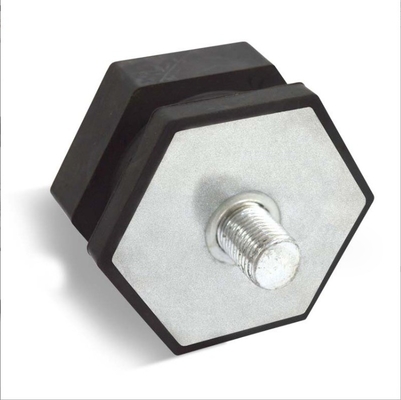 Gomma e metallo Custom Hexagonal Motor Shock Absorber Pad Foot per tampone pneumatico
