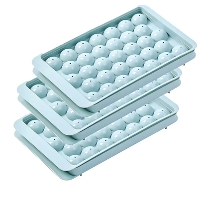 Mini cerchio Ice-cube vassoi PP Plastic Round Ice Ball Maker Stampo per congelatore