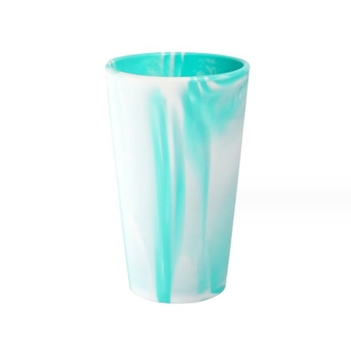 Nessuna Stile di design 100% di qualità alimentare Colori solidi misti Silicone indissolubile Acqua potabile Tazza di vino per i viaggi