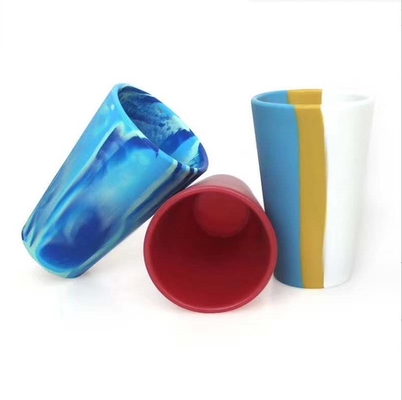 12 oz personalizzato Logo Beagles Silicone Materiale Isolato Travel Tumbler Cup con Maniglia