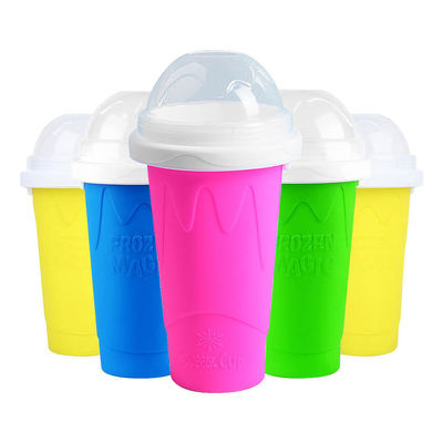 Capo DIY Slushie Maker Cup Magic Slushy Maker Squeeze Cup Summer Quick Frozen Cooling Smoothie Pinch Cup