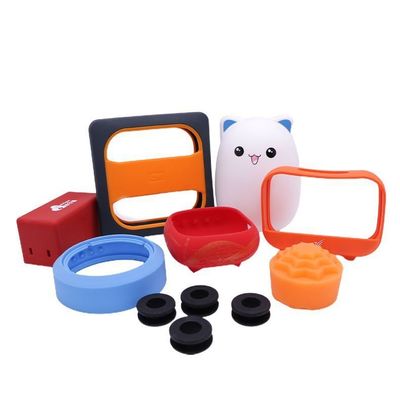 Prodotti di gomma di silicone stampati su misura Prodotti di silicone stampati su misura per il servizio di stampaggio