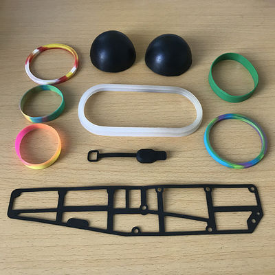 Prodotti di gomma di silicone stampati su misura Prodotti di silicone stampati su misura per il servizio di stampaggio