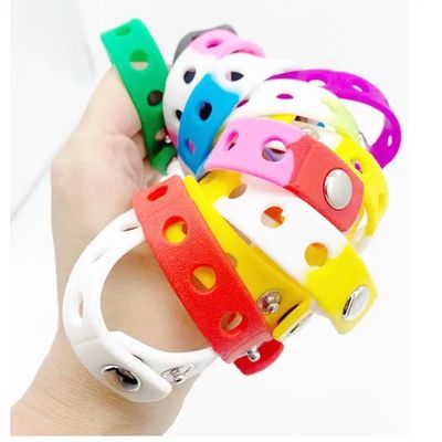 Braccialetto di silicone personalizzato per Natale Regali per Halloween Regolabile 21cm Braccialetto