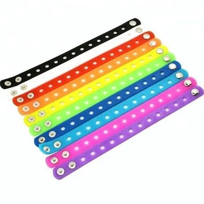Braccialetto di silicone personalizzato per Natale Regali per Halloween Regolabile 21cm Braccialetto