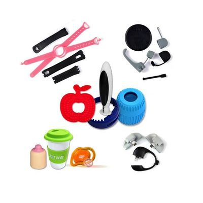 Produzione e progettazione di parti di gomma di silicone personalizzate professionali per vari prodotti