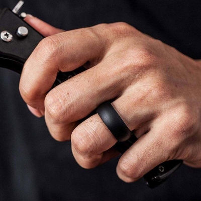 Disegno personalizzato Anello per le dita in gomma di silicone ecologico Flessibile e resistente