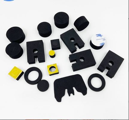 Servizio di lavorazione dello stampaggio autoadesivo personalizzato con supporto EVA feltro di gomma piedi paraurti