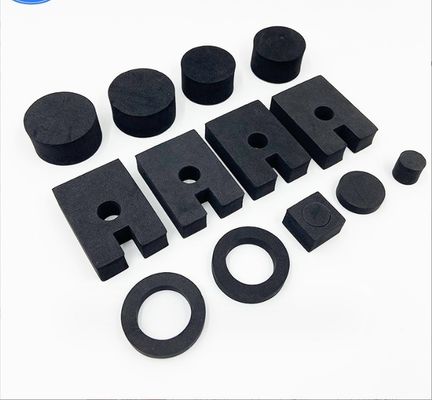 Servizio di lavorazione dello stampaggio autoadesivo personalizzato con supporto EVA feltro di gomma piedi paraurti