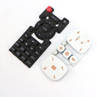 Tastiere in gomma di silicone con servizio di lavorazione dello stampaggio e design personalizzato