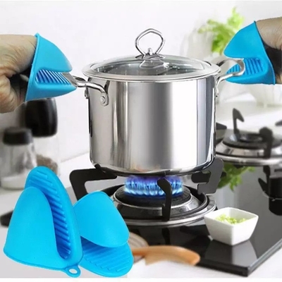 Forno di silicone di grado alimentare Mitt Mini portapotti resistente al calore per accessori da cucina da forno