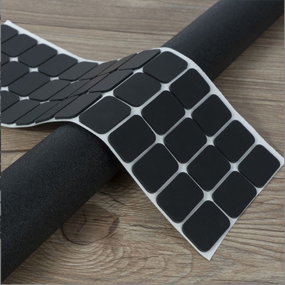 Servizio di taglio Self Adhesive Black Silicone Pad con gomma EVA e Custom