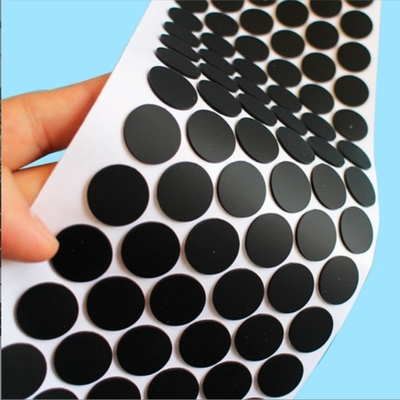 Servizio di taglio Self Adhesive Black Silicone Pad con gomma EVA e Custom