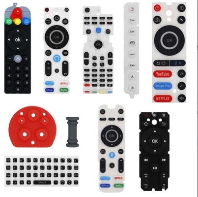Colorato tastiera tastiera silicone gomma Membrana Switch con EPDM NR NBR personalizzato
