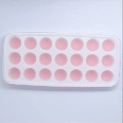 Produttori di gelati senza BPA 14 cavità Silicone muffa di ghiaccio con coperchio
