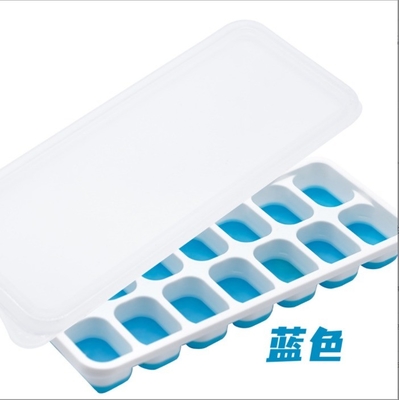 14 Stampi per la produzione di cubi di ghiaccio a cavità con coperchi e plastica PP libera da BPA