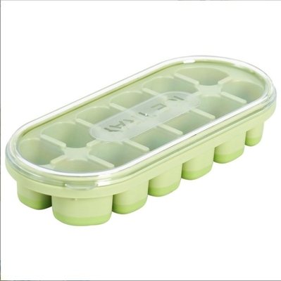 Forme di cubo di ghiaccio in silicone di qualità alimentare per lo stoccaggio di grande capacità nei frigoriferi domestici