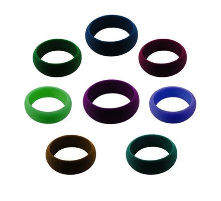 Servizio di lavorazione di stampi Anelli di gomma di silicone di design personalizzato per uomini e donne