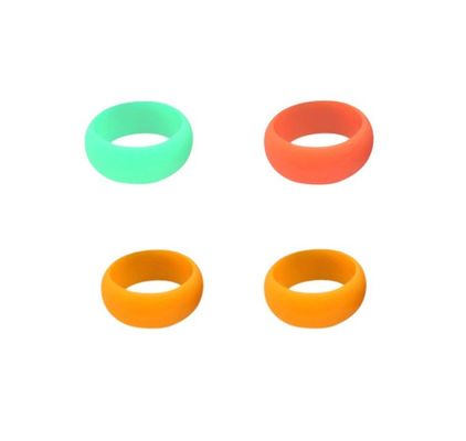 Servizio di lavorazione di stampi Anelli di gomma di silicone di design personalizzato per uomini e donne