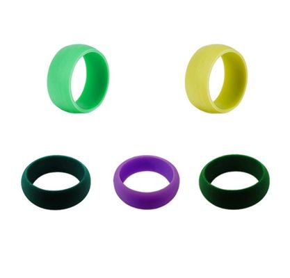Servizio di lavorazione di stampi Anelli di gomma di silicone di design personalizzato per uomini e donne