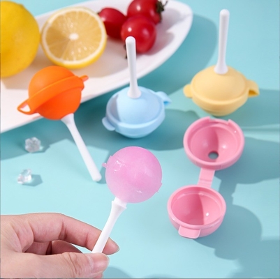 Strumenti di gelato in silicone Modello reticolato per la miscelazione di whisky fatta in casa Blocco di muffa di ghiaccio a sfera