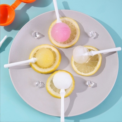 Strumenti di gelato in silicone Modello reticolato per la miscelazione di whisky fatta in casa Blocco di muffa di ghiaccio a sfera