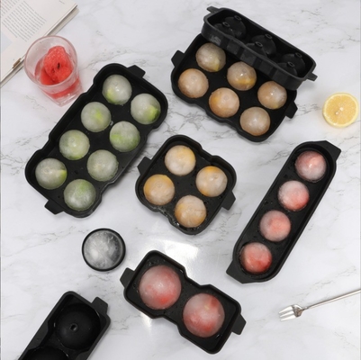 Silicone rotondo Ice Cube Ball Drinking Wine Tray Bar Ice Ball Maker Mold Sphere Mold per il festival di festa