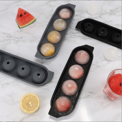 Stoccato caldo facile rilascio whisky ghiaccio silicone riutilizzabile sfera palla cubo vassoio muffa di ghiaccio Ice Ball Maker