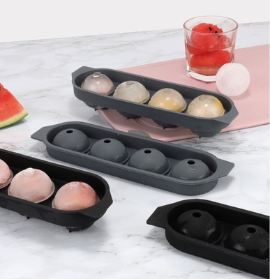 Stoccato caldo facile rilascio whisky ghiaccio silicone riutilizzabile sfera palla cubo vassoio muffa di ghiaccio Ice Ball Maker