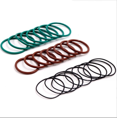 CR FPM ad alta precisione FFKM HNBR NBR FKM Silicone EPDM Rubber O-Ring Seals per lo stampaggio