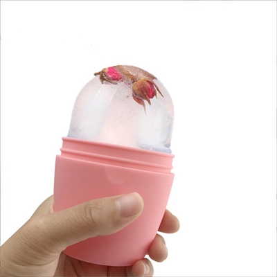 Roller di ghiaccio per il viso in silicone sostenibile per massaggi e cure di bellezza