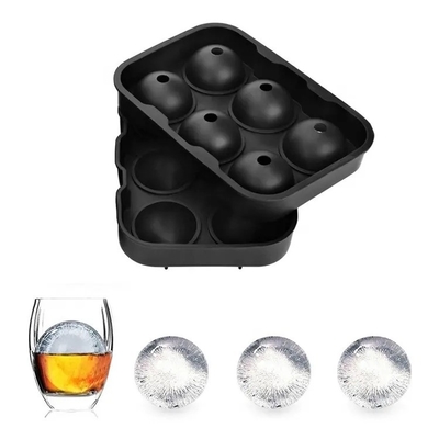 Facciamo senza sforzo delle sfere rotonde di whisky con un vassoio di silicone riutilizzabile