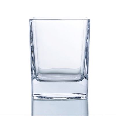 1 quantità Tazza trasparente trasparente Whiskey Glass Bar Glass Drinkware