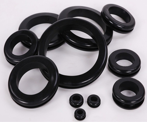 EPDM in gomma di silicone NBR NR Cable Sleeve Rubber Grommet per il servizio di lavorazione dello stampaggio