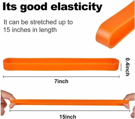 Cintura di avvolgimento in gomma di silicone elastico per scatola da pranzo