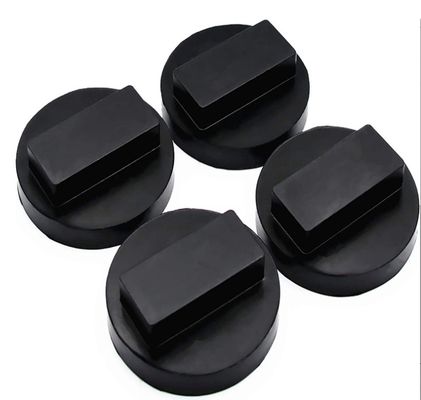 Servizio di lavorazione stampaggio EPDM NBR NR Car Lift Jack Stand Rubber Pads Black Rubber
