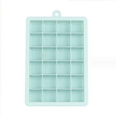 Tastiera per cubetti di ghiaccio in silicone di qualità alimentare con coperchi 15 cavità e 24 cavità