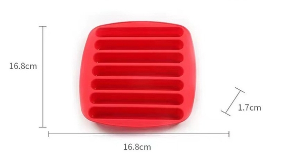 Molti colori Ice Stick Mould 7 cavità biscotti di silicone cioccolato muffa Ice Cube vassoio