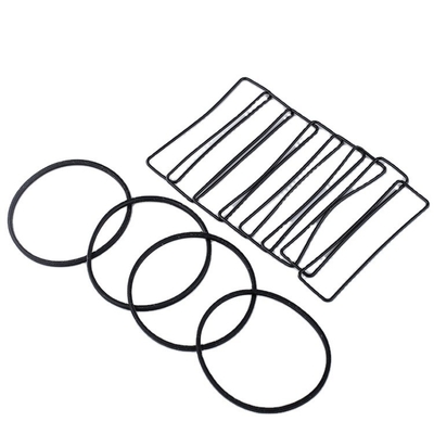 O-Rings di silicone ad alta temperatura con materiale EPDM/NBR/NR e servizio di stampaggio