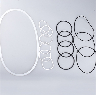 O-Rings di silicone ad alta temperatura con materiale EPDM/NBR/NR e servizio di stampaggio