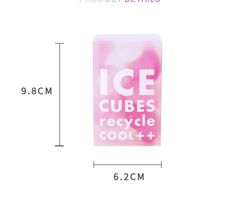 Strumenti per gelati Cubo di ghiaccio a forma di cuore di plastica per la refrigerazione della birra Accessoari per bar di qualità alimentare