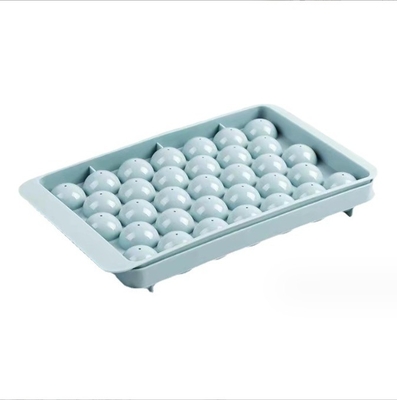 Piatto di ghiaccio riutilizzabile Eco-Friendly Food Grade Round Ice Ball Maker Mold per congelatore