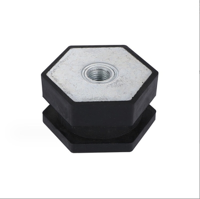 Gomma e metallo Custom Hexagonal Motor Shock Absorber Pad Foot per tampone pneumatico