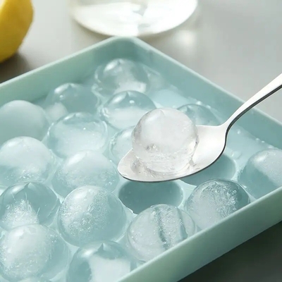 Mini cerchio Ice-cube vassoi PP Plastic Round Ice Ball Maker Stampo per congelatore